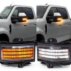 HTZCMOTO LED Side Mirror Turn Signal Lights F150 F250-0