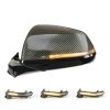 KanSmart LED Turn Signal Mirror Black Smoke Waterproof BMW-1