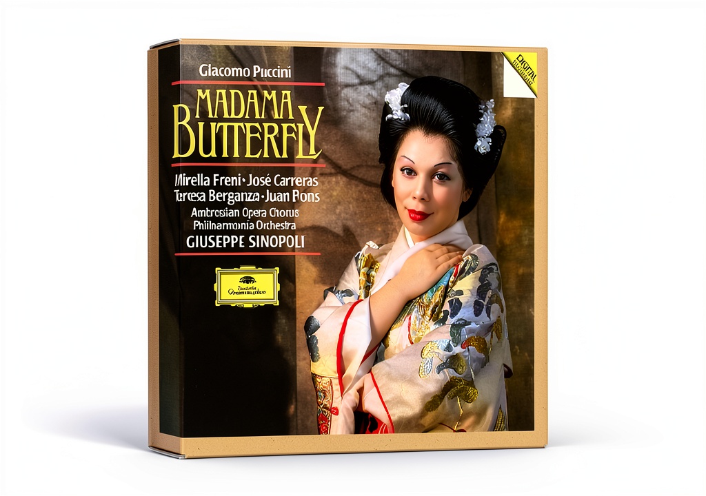 Deutsche Grammophon Operetta CD set displayed on a living room shelf