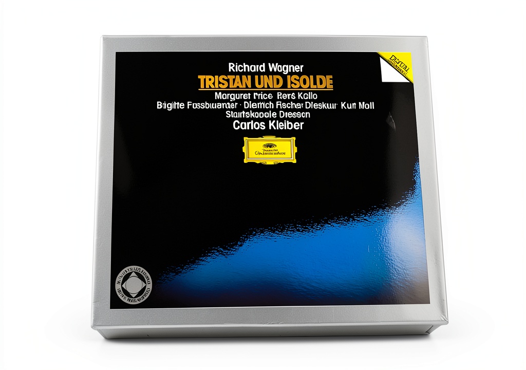 Deutsche Grammophon Operetta CD set displayed on a wooden shelf