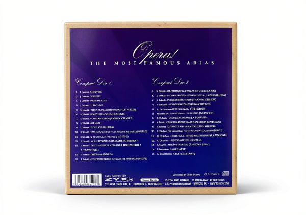 Zyx Records Operetta CD Two Disc Classic Set-1