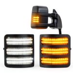 SUPAREE Waterproof Side Mirror Lights F250 F350-0