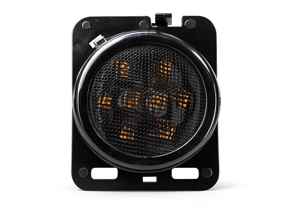 Jeep Wrangler front fender with installed PXPART side marker lights