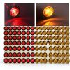 Tallew LED Side Marker Light Waterproof Black 12V-0