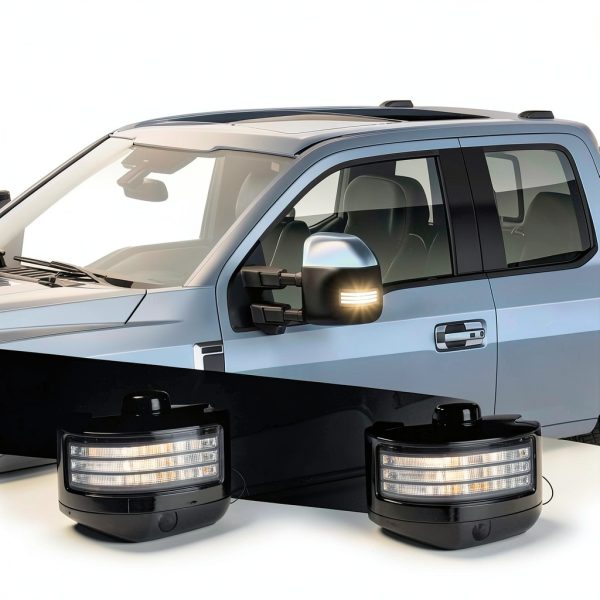 HTZCMOTO LED Side Mirror Turn Signal Lights F150 F250-2