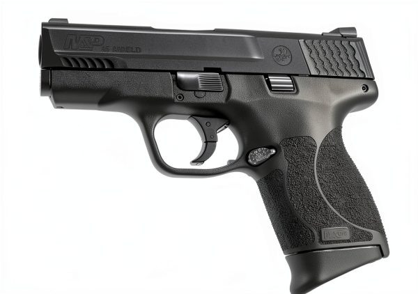 M&P Shield 45 Extension Nimrod's Wares Black Grip-1