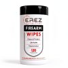 Erez Tactical Gun Cleaning Wipes 120 Count Pack of 2 White Polyester-3