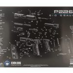Gun Pad Cleaning Patches EDOG Rubber Gun Cloth for Handgun Maintenance-0