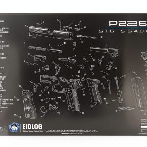 Gun Pad Cleaning Patches EDOG Rubber Gun Cloth for Handgun Maintenance-0