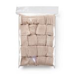 Skyline Center Gun Cleaning Cloth 1000pcs White Flannel 7/8" Square-0