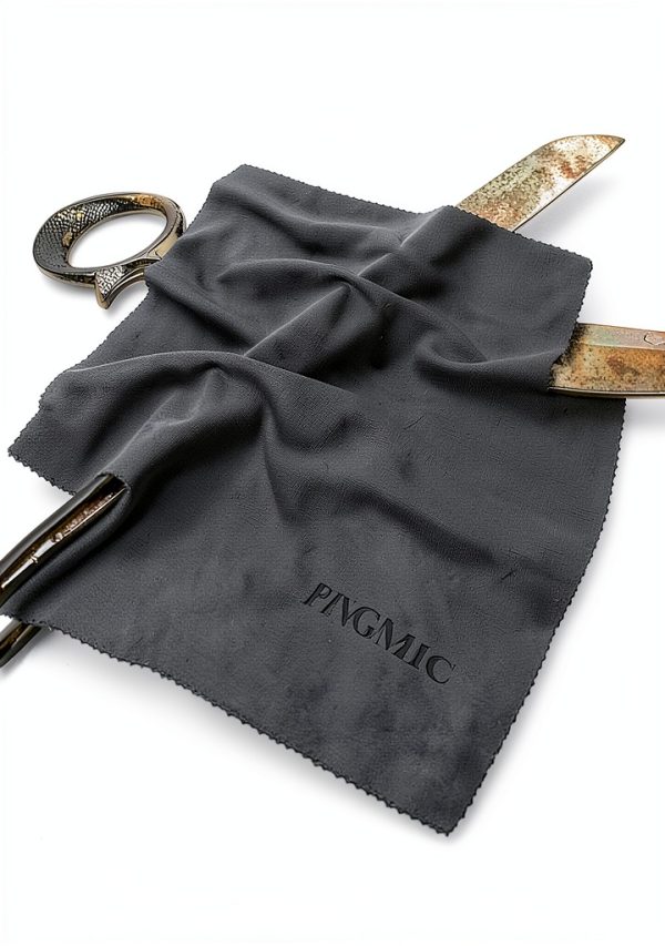 PINGMIC Silicon Gun Cleaning Cloth 12x12 Inch Microfiber Polishing-5