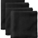 Miaozhun Microsuede Gun Cleaning Cloth 12x12 Inch Pack of 4 Gray-0