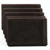 Rannar Microfiber Cleaning Cloth 12 Pack Gray Highly Absorbent Lint-0