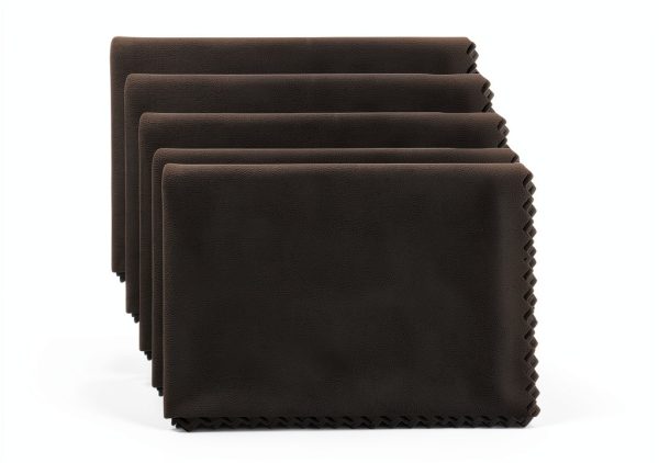 Rannar Microfiber Cleaning Cloth 12 Pack Gray Highly Absorbent Lint-0