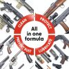 Erez Tactical Gun Cleaning Wipes 120 Count Pack of 2 White Polyester-1