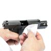 Skyline Center Gun Cleaning Cloth 1000pcs White Flannel 7/8" Square-3