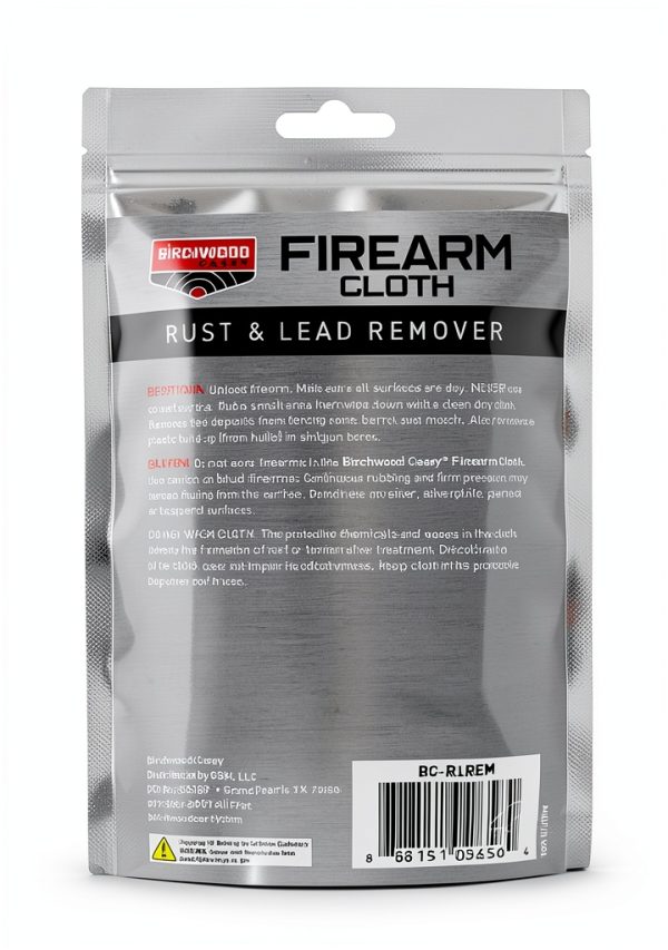 Rust and Lead Remover Gun Cloth by Birchwood Casey 11x14 Treated Tan-2