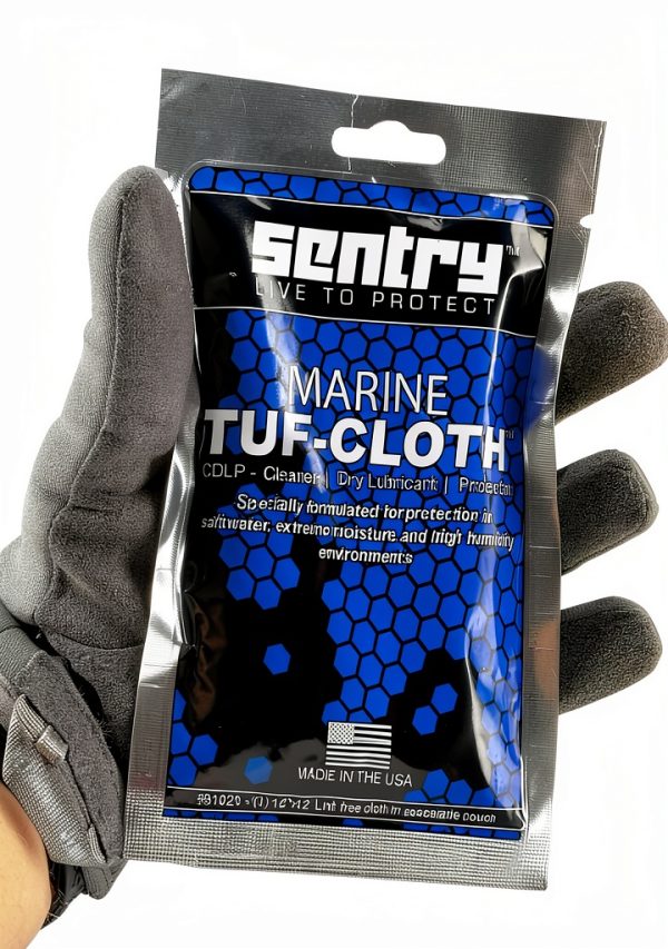 Marine Tuf-Glide Cloth by Sentry Solutions SY1020 Blue Resealable-2