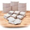 Skyline Center Gun Cleaning Cloth 1000pcs White Flannel 7/8" Square-1