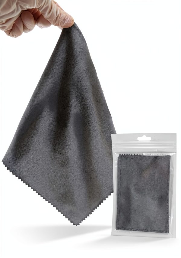 PINGMIC Silicon Gun Cleaning Cloth 12x12 Inch Microfiber Polishing-4