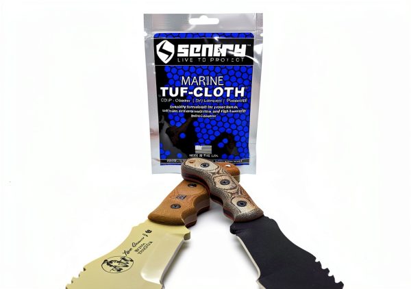 Marine Tuf-Glide Cloth by Sentry Solutions SY1020 Blue Resealable-10