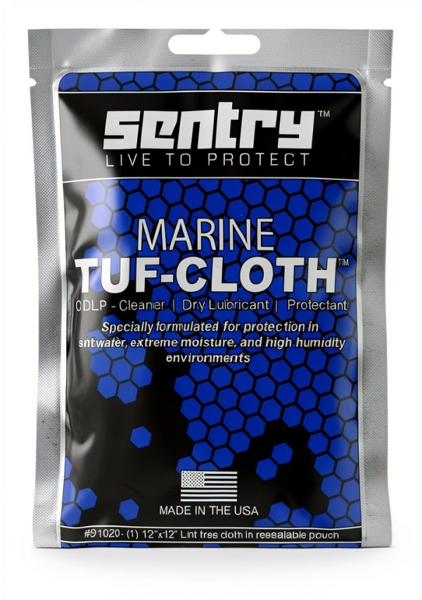 Marine Tuf-Glide Cloth by Sentry Solutions SY1020 Blue Resealable-0
