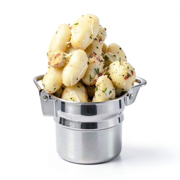 7 Pcs Potato Ricer & Gnocchi Board Kit with Dough Scraper, Ravioli Cutter, Empanada Press, Round Ravioli Mold, Ravioli Rolling Pin, Stainless Steel Ricer for Mashed Potatoes-3