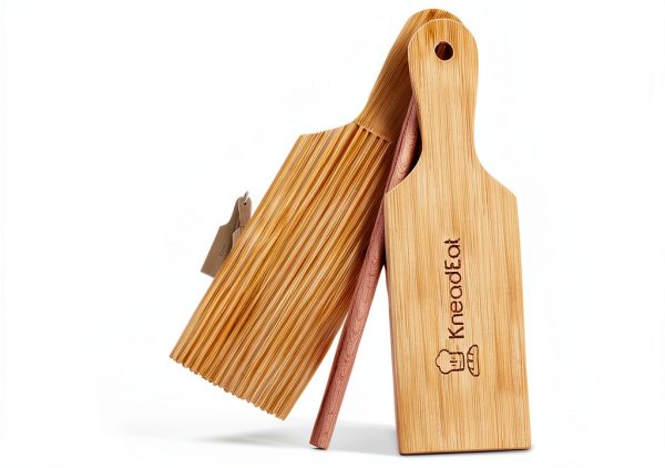 KneadEat Gnocchi Board Set Roller for Gnocchi Cavatelli Garganelli-0