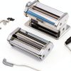 Pasta Maker Machine Jansfuren Manual 9-Setting Aluminum Roller-5