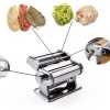 Pasta Maker Machine Jansfuren Manual 9-Setting Aluminum Roller-1