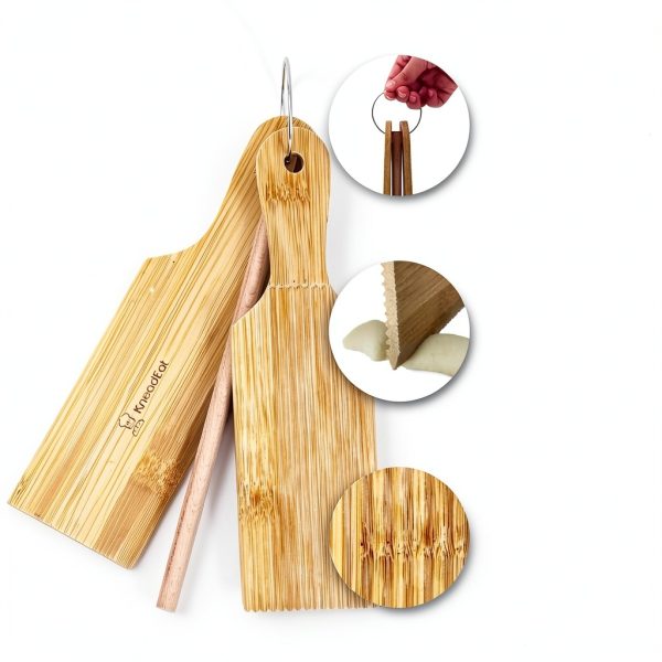 KneadEat Gnocchi Board Set Roller for Gnocchi Cavatelli Garganelli-2