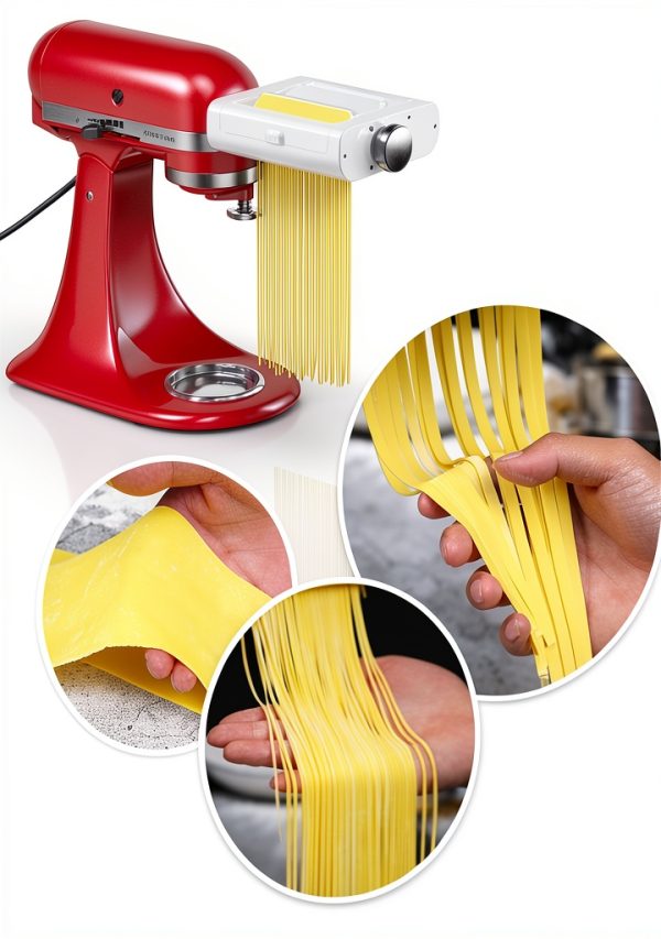Pasta Maker Attachment RETHONE 3-in-1 for KitchenAid Stand Mixer-1