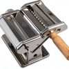 PastaVirtuoso LAlunno Manual Silver Pasta Maker with 7 Settings-7