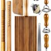 Pasta Making Tools Kit WodGod 10-Piece Set Rolling Pin Dumpling Maker-0