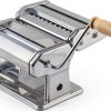 PastaVirtuoso LAlunno Manual Silver Pasta Maker with 7 Settings-1